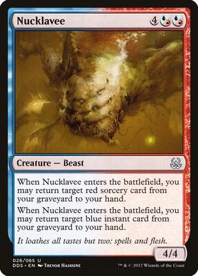 Nucklavee card from Duel Decks: Mind vs. Might