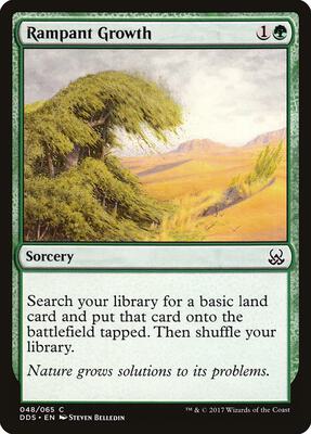Rampant Growth card from Duel Decks: Mind vs. Might