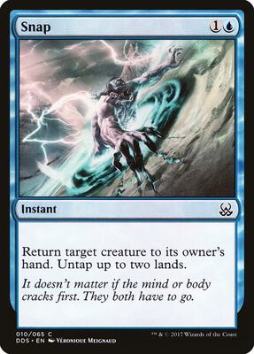 Snap card from Duel Decks: Mind vs. Might