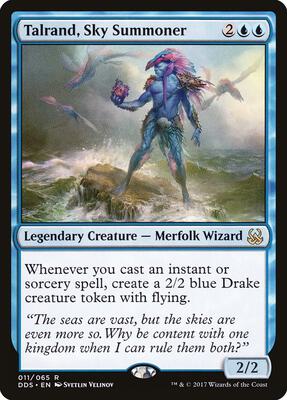 Talrand, Sky Summoner card from Duel Decks: Mind vs. Might