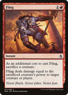 Fling card from Amonkhet