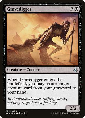 Gravedigger card from Amonkhet