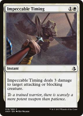 Impeccable Timing card from Amonkhet