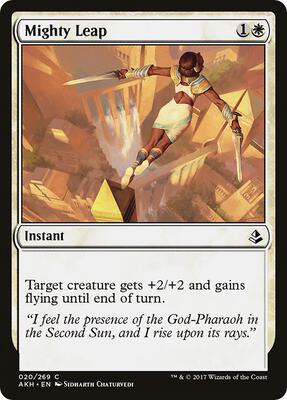 Mighty Leap card from Amonkhet