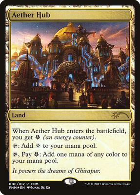 Aether Hub card from FNM Promos