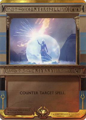 Counterspell card from Masterpiece Series: Amonkhet Invocations