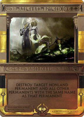 Maelstrom Pulse card from Masterpiece Series: Amonkhet Invocations