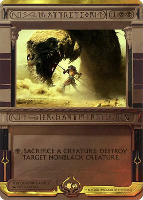 Attrition card from Masterpiece Series: Amonkhet Invocations