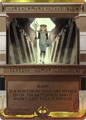 Containment Priest card from Masterpiece Series: Amonkhet Invocations