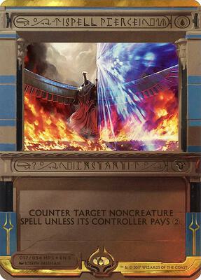 Spell Pierce card from Masterpiece Series: Amonkhet Invocations