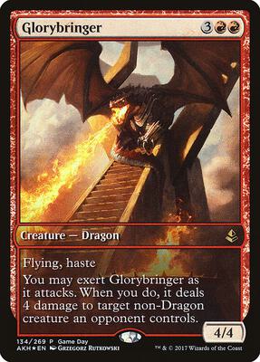 Glorybringer card from Game Day & Store Championship Promos
