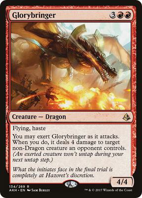 Glorybringer card from Amonkhet