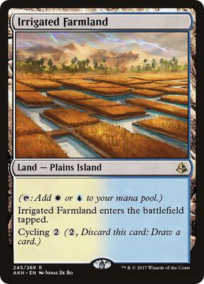 Irrigated Farmland card from Amonkhet