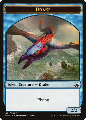 Drake Token card from Duel Decks: Mind vs. Might