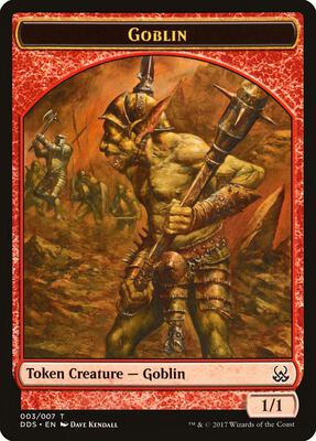 Goblin Token card from Duel Decks: Mind vs. Might