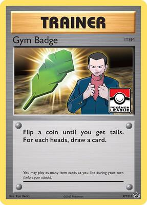 Gym Badge (Giovanni) card from XY Promos