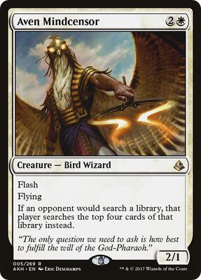 Aven Mindcensor card from Amonkhet
