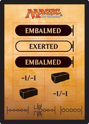 Punch Card Token card from Amonkhet