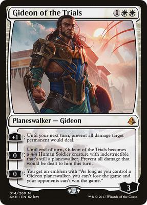Gideon of the Trials card from Amonkhet