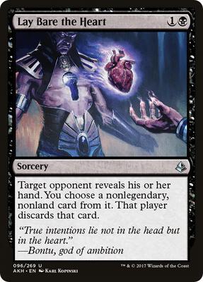 Lay Bare the Heart card from Amonkhet