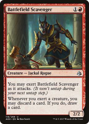 Battlefield Scavenger card from Amonkhet