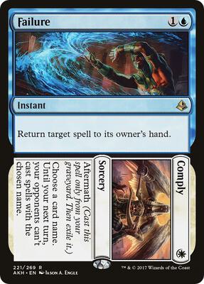 Failure // Comply card from Amonkhet