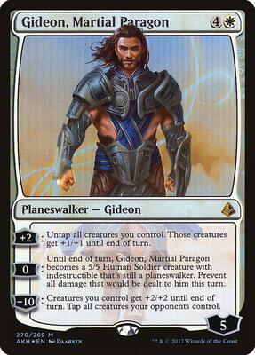 Gideon, Martial Paragon card from Amonkhet