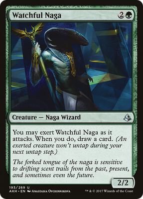 Watchful Naga card from Amonkhet