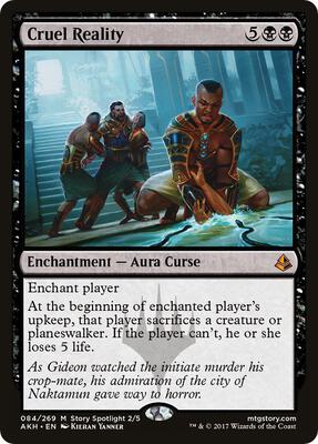 Cruel Reality card from Amonkhet