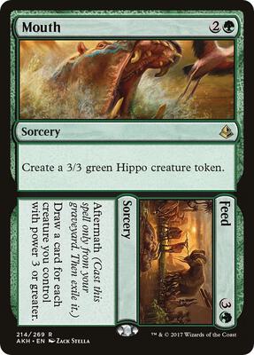 Mouth // Feed card from Amonkhet
