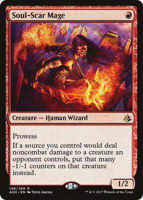 Soul-Scar Mage card from Amonkhet