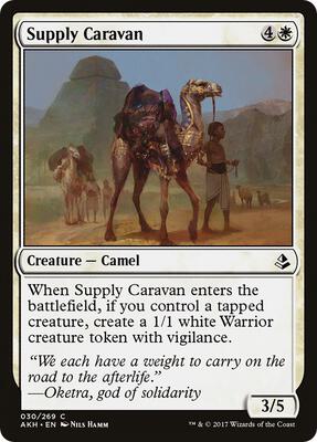 Supply Caravan card from Amonkhet