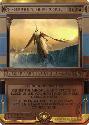 Kefnet the Mindful card from Masterpiece Series: Amonkhet Invocations