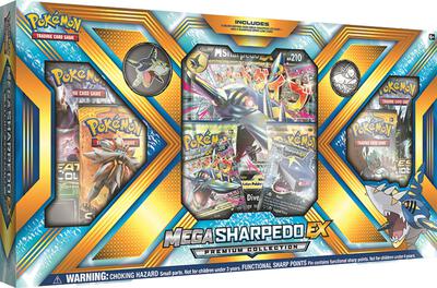 Mega Sharpedo EX Premium Collection card from SM Base Set