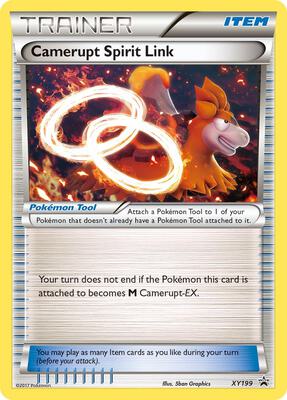 Camerupt Spirit Link - XY199 card from XY Promos