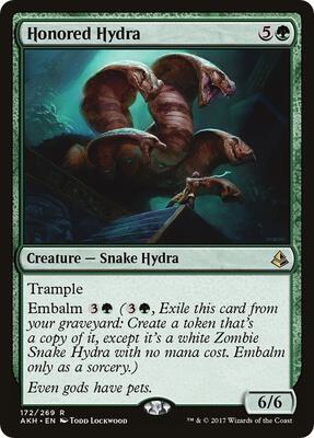 Honored Hydra card from Amonkhet