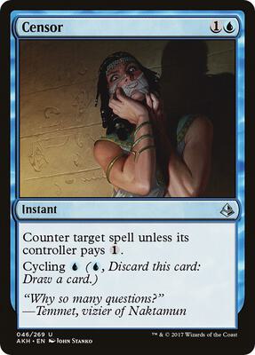 Censor card from Amonkhet