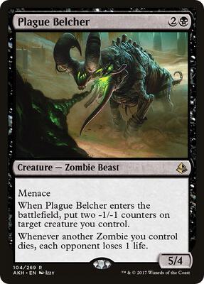 Plague Belcher card from Amonkhet