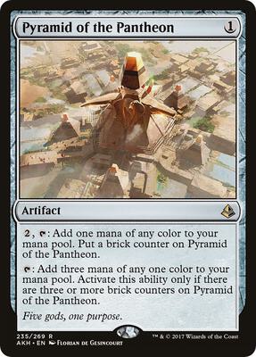 Pyramid of the Pantheon card from Amonkhet