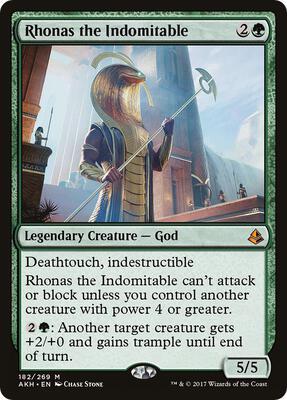 Rhonas the Indomitable card from Amonkhet