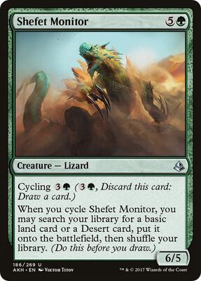 Shefet Monitor card from Amonkhet