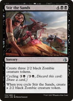 Stir the Sands card from Amonkhet