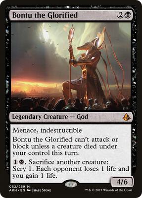 Bontu the Glorified card from Amonkhet