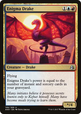 Enigma Drake card from Amonkhet