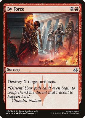 By Force card from Amonkhet