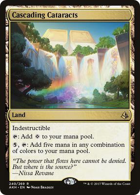 Cascading Cataracts card from Amonkhet