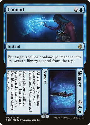 Commit // Memory card from Amonkhet