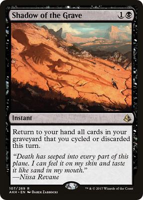 Shadow of the Grave card from Amonkhet