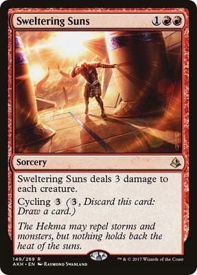Sweltering Suns card from Amonkhet