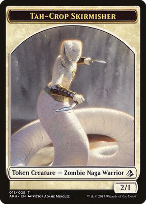 Tah-Crop Skirmisher Token card from Amonkhet